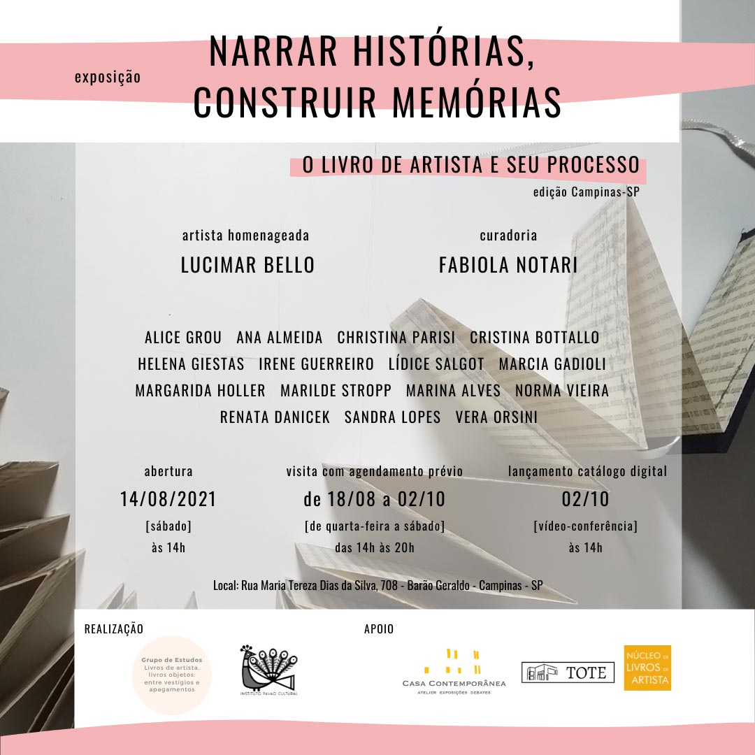Narrar Histórias, Construir Memórias – 2021
