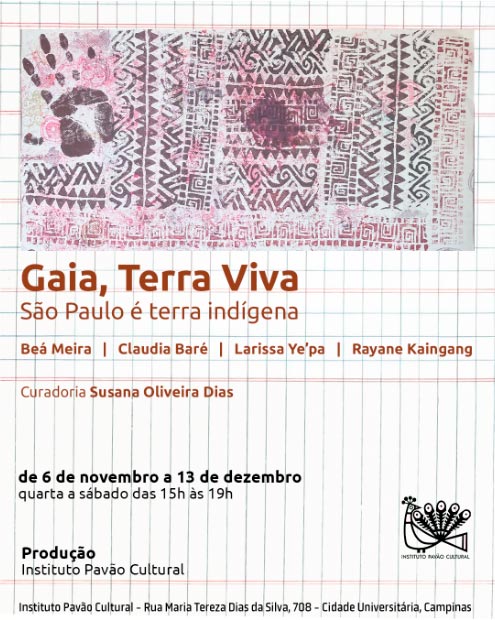 Circulação da exposição A carne de Gaia