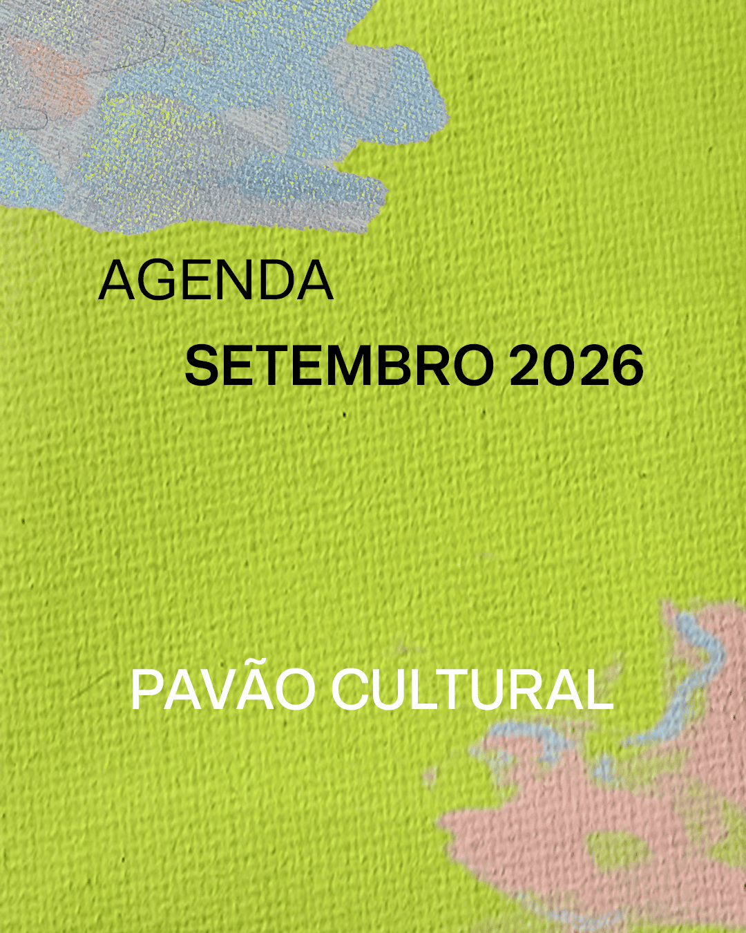 Agenda setembro 2026