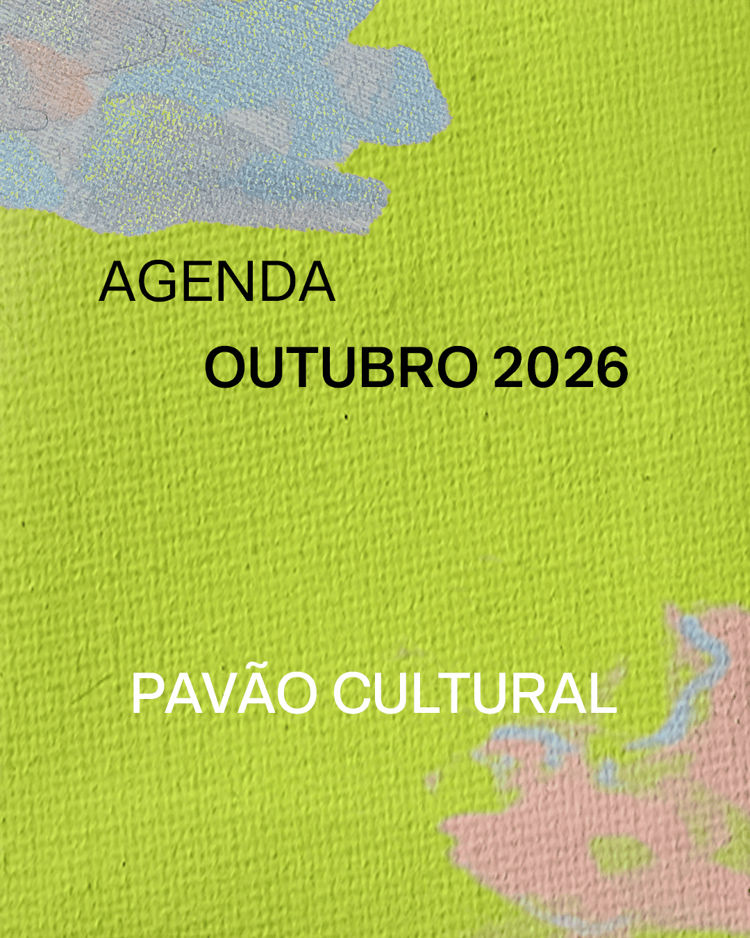 Agenda de Outubro 2026